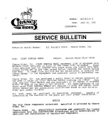 CHANCE GIANT GONDOLA WHEEL Service Bulletin предпросмотр