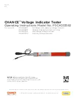 CHANCE PSC4033582 Operating Instructions Manual предпросмотр