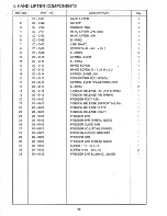 Предварительный просмотр 28 страницы Chandler CM-8700 Instructions & Parts Book