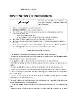 Preview for 3 page of Changhong Electric FSR120R02W User Manual