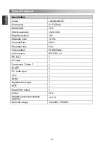 Preview for 28 page of Changhong Electric LED22D2000 Operation Manual