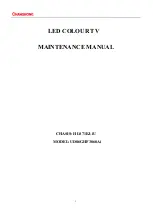 Changhong Electric UD86GHF3060Ai Maintenance Manual preview