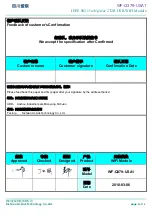 Предварительный просмотр 2 страницы Changhong Electric WF-Q379-USA1 Series Manual