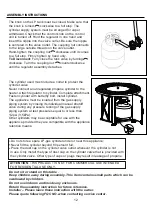 Preview for 12 page of Changzhou Gardensun Furnace FPC-C-02 Owner'S Manual