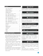 Preview for 2 page of Changzhou Gardensun Furnace HLS01-CGT Owner'S Manual