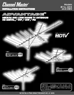 Channel Master Advantage 3016 Installation Instructions preview