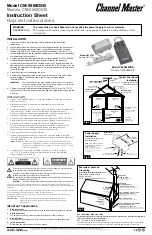 Channel Master CM-0068DSB Instruction Sheet preview