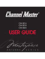 Channel Master CM-5016 User Manual preview