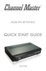 Channel Master CM-7100 Quick Start Manual preview