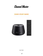 Channel Master CM-7600 Quick Start Manual preview