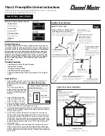 Channel Master CM-7777V3 Instructions preview