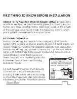 Preview for 9 page of Channel Master Internet-to-tv CM-6100 Quick Start Manual