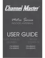 Channel Master Metro CM-4030HD User Manual preview