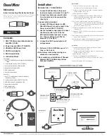 Channel Master MicroAmp CM-7776 Instruction Sheet preview