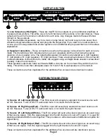 Предварительный просмотр 5 страницы Channel Plus CHANNELPLUS MDS-6 Owner'S Manual