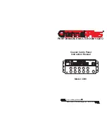 Channel Plus COAXIAL CABLE PANEL 3308 Instruction Manual preview