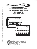 Preview for 1 page of Channel Plus DA-550BID User Manual