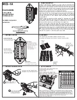 Preview for 1 page of Channel Plus MCS-1A Installation And Operation Instructions