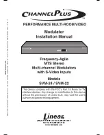 Preview for 1 page of Channel Plus SVM-22 Install Manual