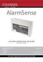 Предварительный просмотр 1 страницы Channel Safety Systems AlarmSense 2 ZONE Manual