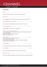 Предварительный просмотр 2 страницы Channel Safety Systems AlarmSense 2 ZONE Manual