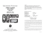 Предварительный просмотр 1 страницы Channel Vision A-BUS AB-114 Manual