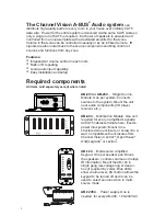 Preview for 2 page of Channel Vision A-BUS AB-301 Instructions Manual