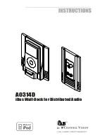 Channel Vision A0314D Instructions Manual предпросмотр