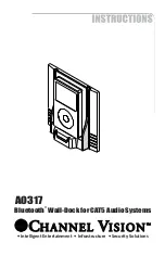 Channel Vision A0317 Instructions Manual предпросмотр