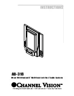 Channel Vision AB-318 Instructions Manual предпросмотр