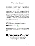 Предварительный просмотр 12 страницы Channel Vision AB-318 Instructions Manual