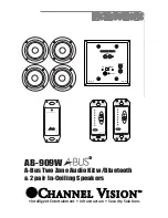 Предварительный просмотр 1 страницы Channel Vision AB-909W Installation Manual