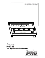 Preview for 1 page of Channel Vision AFFINITY P-0328 Instructions Manual