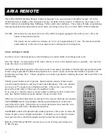 Preview for 16 page of Channel Vision Aria A6600 Manual