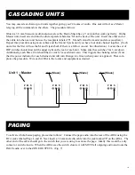 Preview for 21 page of Channel Vision Aria A6600 Manual