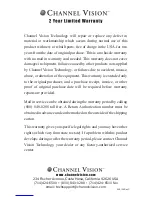 Preview for 12 page of Channel Vision DP C Series Instructions Manual