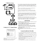 Preview for 3 page of Channel Vision E2200 Installation Instructions Manual