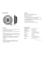 Preview for 2 page of Channel Vision IC802 Instructions