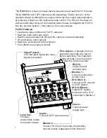 Preview for 2 page of Channel Vision PRO 6210 Instructions Manual