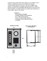 Preview for 2 page of Channel Vision SIK-XXXXA-XX Instruction Manual