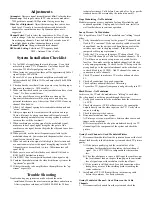 Preview for 4 page of Channel Vision Stereo Receiver Installation Instructions Manual