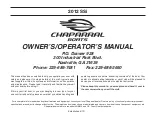 Chaparral 2012 SSi Operator'S Manual preview