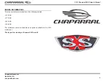 Preview for 2 page of Chaparral 2013 SSX Owner'S Manual