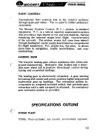 Preview for 6 page of Chaparral Mooney M20E 1971 Owner'S Manual