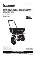 Preview for 11 page of Chapin 81008A Use And Care Manual