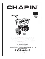 Chapin 82500B Assembly Instructions Manual preview