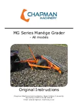 Preview for 1 page of Chapman MG Series Original Instructions Manual