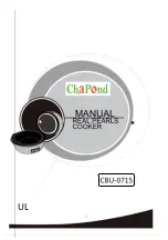 Preview for 1 page of Chapond CBU-0715 Manual