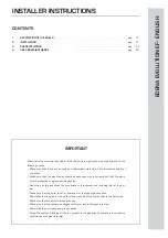 Preview for 17 page of Chappee EDENA EVOLUTION EF 1.22 Installation Instructions Manual