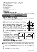 Preview for 9 page of Chappee initia+ DUO 3.25 HTE Instruction Manual For Users And Fitters